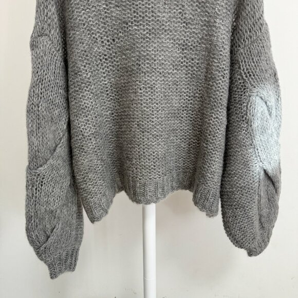 Loewe Anagram open-knit mohair-blend sweater - Picture 12 of 13